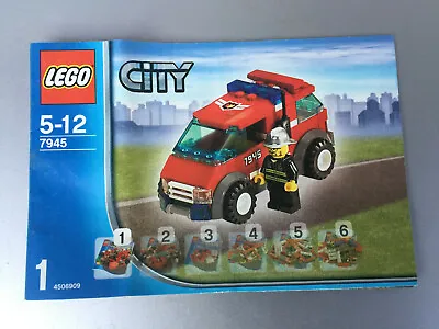 2007 Lego Creator BOOK / MANUAL Rare 7945 5-12 City Railway Trains Car Buggy • $36.25