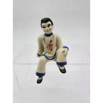 Ceramic Arts Studio Asian Person Shelf Sitter Figurine • $12.99