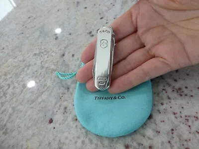 Vintage TIFFANY & Co 925 Sterling Silver 4 Function Swiss Army Pocket Knife • $475
