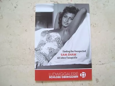 SAM SHAW Sophia Loren Marilyn Monroe Gallery Exhibition Catalog Photo Book  • $24.99