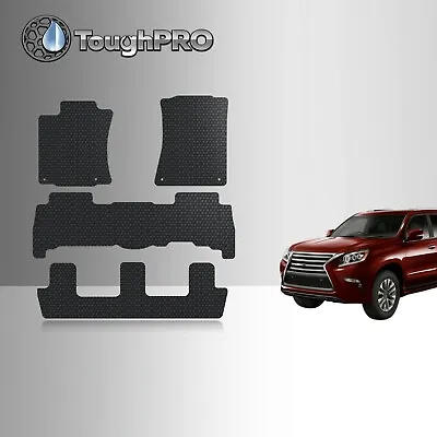 $99.95 • Buy ToughPRO Floor Mats + 3rd Row Black For Lexus GX460 All Weather 2010-2022