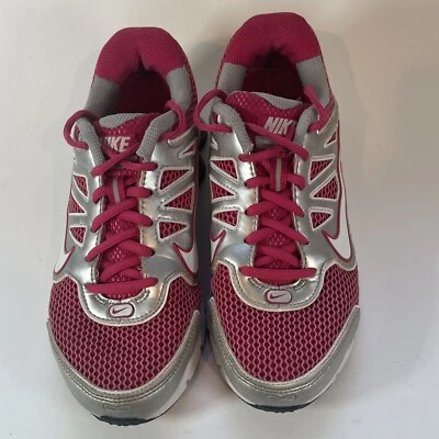 £13.08 • Buy NIKE Womens Size 6 SHOX Qualify 2 Running Shoes 442115 616 Pink Magenta Silver