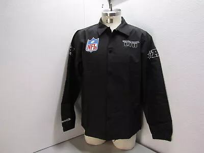 Mitchell & Ness X Fenty Men's US M NFL Coaches Jacket In Black OJSFDD20206 • $14.99