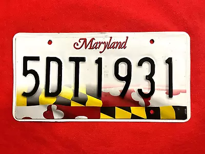 Maryland License Plate 5DT1931 ...... Expired / Crafts / Collect / Specialty • $8.50