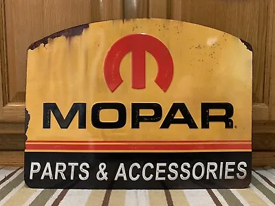 Mopar Parts Accessories Wall Decor Gas Oil Car Vintage Style Dodge Garage Tool • $50