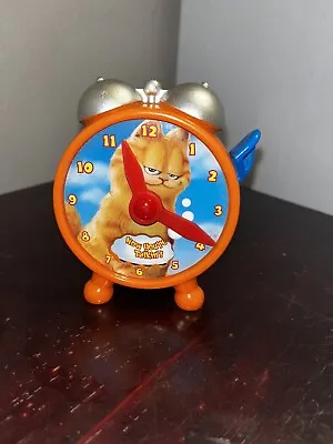 VTG Garfield The Movie Fortune Telling Toy Alarm Clock 2004 Working  • $9.99