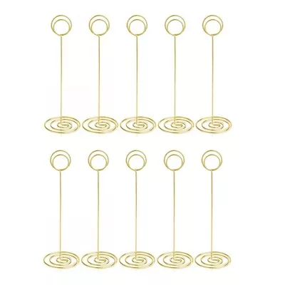 Table Number Holders 10Pcs - 8.75 Inch Place Card Holder Tall Table Number9235 • £13.02