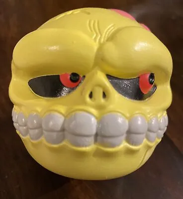 MADBALLS Skull Face Just Play Series 1 Hard Foam Ball Toy • $14.99