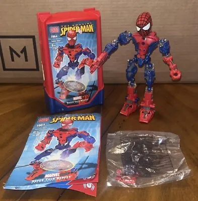 Spider-Man Mega Bloks 1964 Super Tech Heroes Construction Toy 2005 • $20