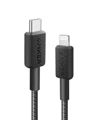 Anker USB C To Lightning Cable 322 USB-C To Lightning Braided Cable(3ft Black) • $22.99