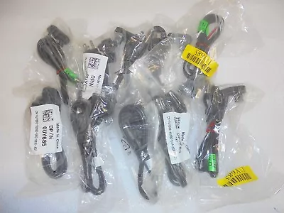 Dell AC Adapter 3-Prong Power Cord Cable PA-10 PA-12 PA-3E PA-4E UY685 Lot 10 • $8.50