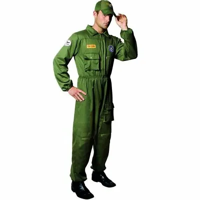 Dress Up America Adult Air Force Pilot Costume • $44.99