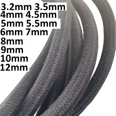£2.61 • Buy Cotton Braided Rubber Fuel Hose Pipe Vacuum E5 E10 Unleaded Petrol Diesel Oil