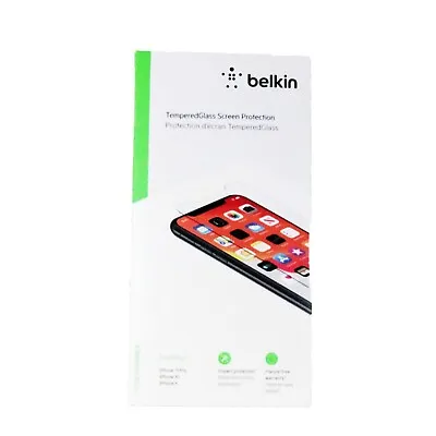 $27.95 • Buy Belkin Screenforce Tempered Glass For Iphone 11 Pro Xs X *returned #1* F8w946zz