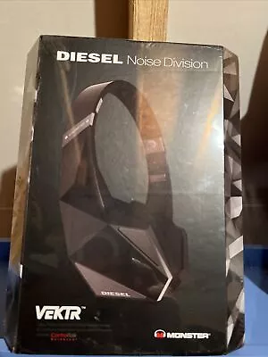 NEW IN SEALED Monster Diesel Vektr On Ear Headphones / Black MH DESL ON CTU WW  • $299.99