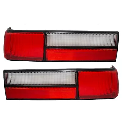 Taillights Fit 87-93 Ford Mustang Fox Body LX Lens Set E7ZZ13450A E7ZZ13451A • $126.90