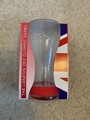 MCDONALD'S COCA COLA London 2012 Olympic Games Glass And Wristband Red - New • £5