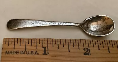Vintage EPNS (Electroplated Nickel Silver) Salt Cellar Spoon - 2 3/4  Long • $7.99