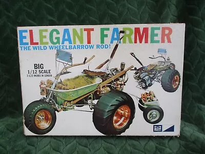 Vintage MPC 1:12 ELEGANT FARMER Wild Wheelborrow Rod Model KIT • $135