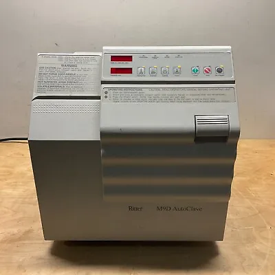 Midmark Ritter M9D Autoclave Sterilizer Tested And Working NICE • $1954.96