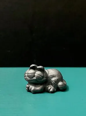 Schmid Pewter Metal Garfield Cartoon Kitty Cat Animal Miniature Art Figurine • $19.99