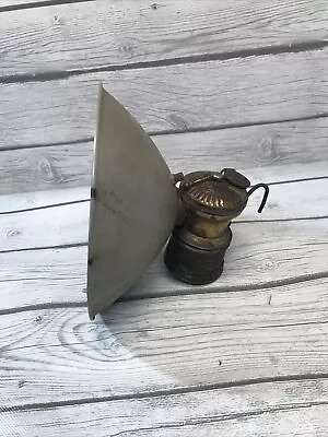 Early Brass Miners Carbide Lamp Lantern Coal Mining Antique • $120