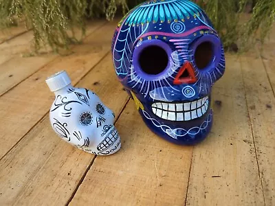 Disney Parks Day Of The Dead Ceramic Sugar Skull Authentic 3-1/2”x5” KAH 1 Shot  • $18