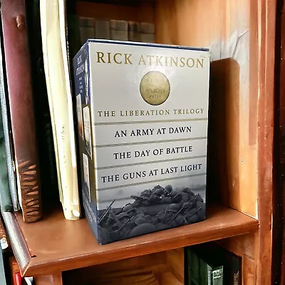 WWII: The Liberation Trilogy Boxed Set By Rick Atkinson WINNER  PULITZER PRIZE • $77