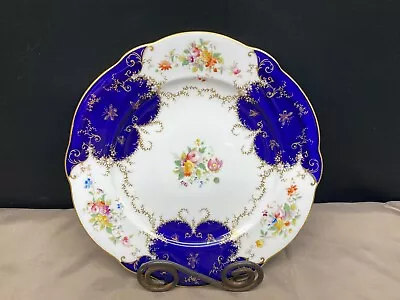 Coalport  COBALT BATWING PANEL  ~  (1) Dinner Plate ~ 10 3/8  • £106.41