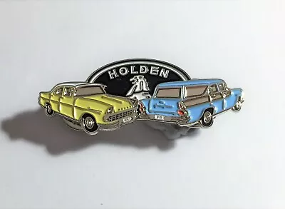 FB EK Holden Ivory/Blue Quality Metal Car Badge Hat Pin Lapel Pin 2 Clutches • $10