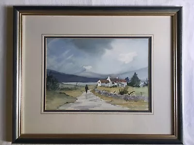 Original Watercolour Painting By Irish Artist Maisie Kennedy Framed Landscape • £165