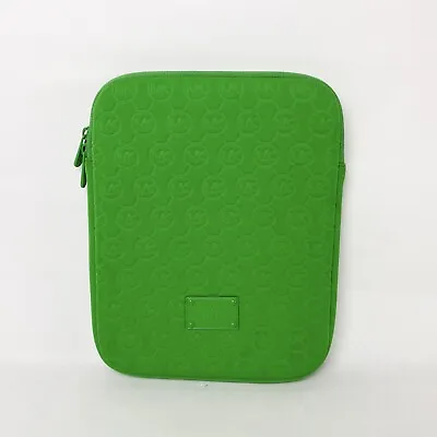 Michael Kors MK Logo Neoprene Green Ipad Tablet Case Pouch Cover • $28.80