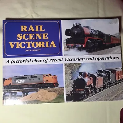 Rail Scene Victoria Book HO O N Auscision VR Austrains V/Line SDS  • $50