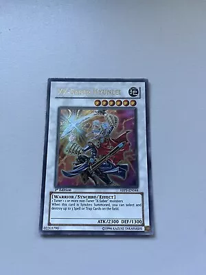 Yugioh XX-Saber Hyunlei ABPF-EN044 Ultra Rare 1st Edition NM • $29.50