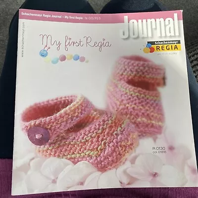 Regia Journal  My First Regia 005 Baby + Toys Knitting Pattern Book   • £2.50