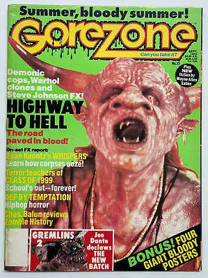 $9.99 • Buy Gorezone Magazine #15 FN Starlog Communications 1990 Horror Film FX W/Posters