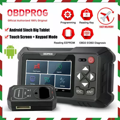 OBDPROG M501 Key Programmer Immobilizer EEPROM All In 1 Car Key Pin Code Reader  • £499.99