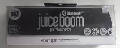 *NEW* Juice BoomBar Portable Bluetooth Speaker Wireless SuperBass Rechargeable • £23.99