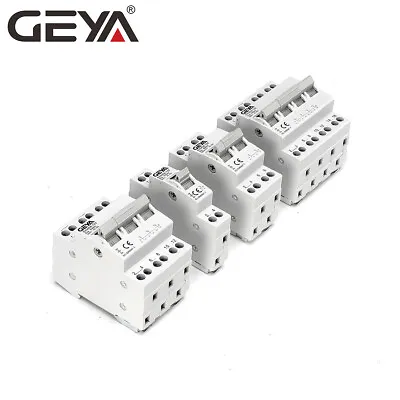 GEYA Manual Changeover Transfer Switch 1/2/3/4P 63A Dual Power ForGrid&Generator • $16.16