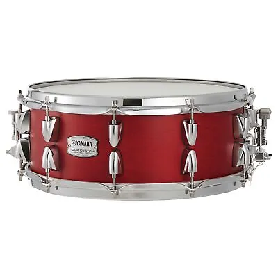 Yamaha Drums TMS-1455CAS Tour Custom 5.5  X 14  Snare Drum Candy Apple Satin • $309.99