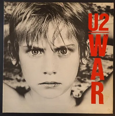 Larry Mullen Jr Signed U2 'War' (1983) Vinyl LP - Peter Jenner Collection • $224.11