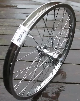 Wheel Rear Bicycle 20 X 1.75 STEEL BMX Chrome Plated Wheel 36 Spoke Freewheel • $57.28