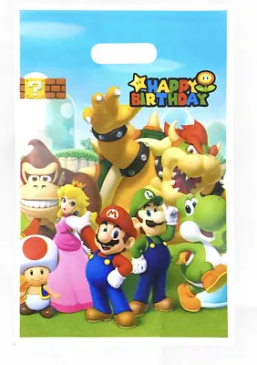 Super Mario Birthday Party Supplies (Party Bags Balloons & Party Set) • $4.20
