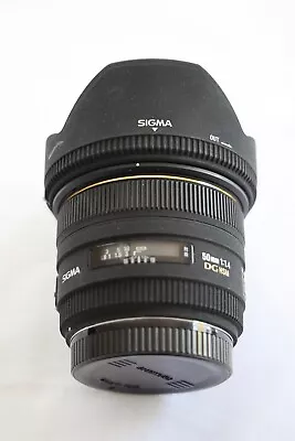 Sigma 50mm F/1.4 HSM EX DG HSM Lens Canon EF • £104