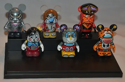 Disney VINYLMATION Robots 3 & 4 Series Lot Mickey Mouse Pinocchio Grumpy TIGER • $50