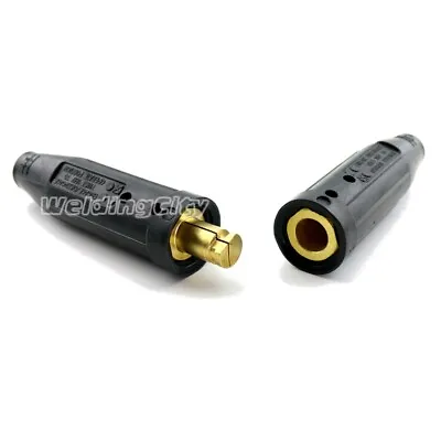 WeldingCity® Tweco-type 4-MPC/LC-40HD Cable Connector Pair 3/0-4/0 | US Seller • $25.99