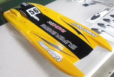 Prepainted RC Boat Fiber Glass Hull 26CC G26L Gasoline Racing KIT Only DIY Model • $927.22