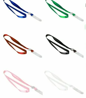 £0.99 • Buy Lanyard Neck Strap Durably Woven ID Card Pass Holder Polyester Neck Strap UK