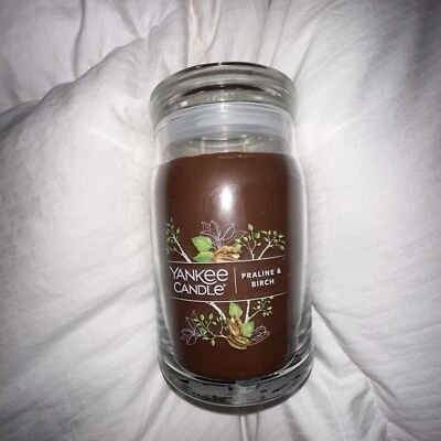 $22 • Buy 20oz Praline & Birch Yankee Candle