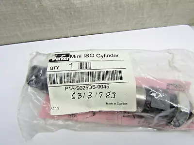 Parker P1A-S025DS-0045 Mini ISO Pneumatic Air Cylinder 25mm Bore 45mm Stroke • $74